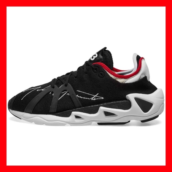 $400 Adidas Y-3 FYW S-97 Yohji Yamamoto EF2627 Black Mens Size 8.5 NO LID main image 9